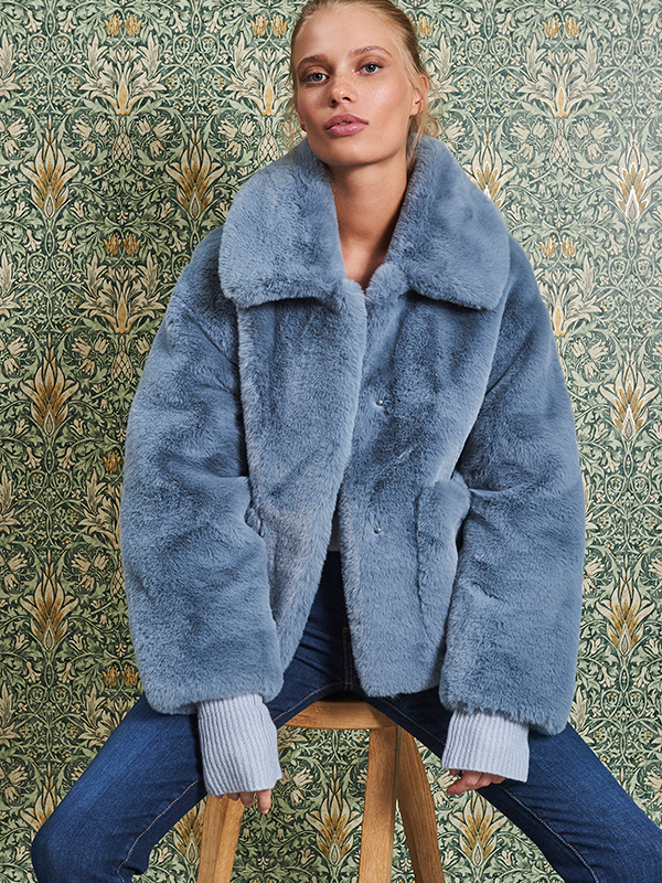 The Faux Shearling Coat